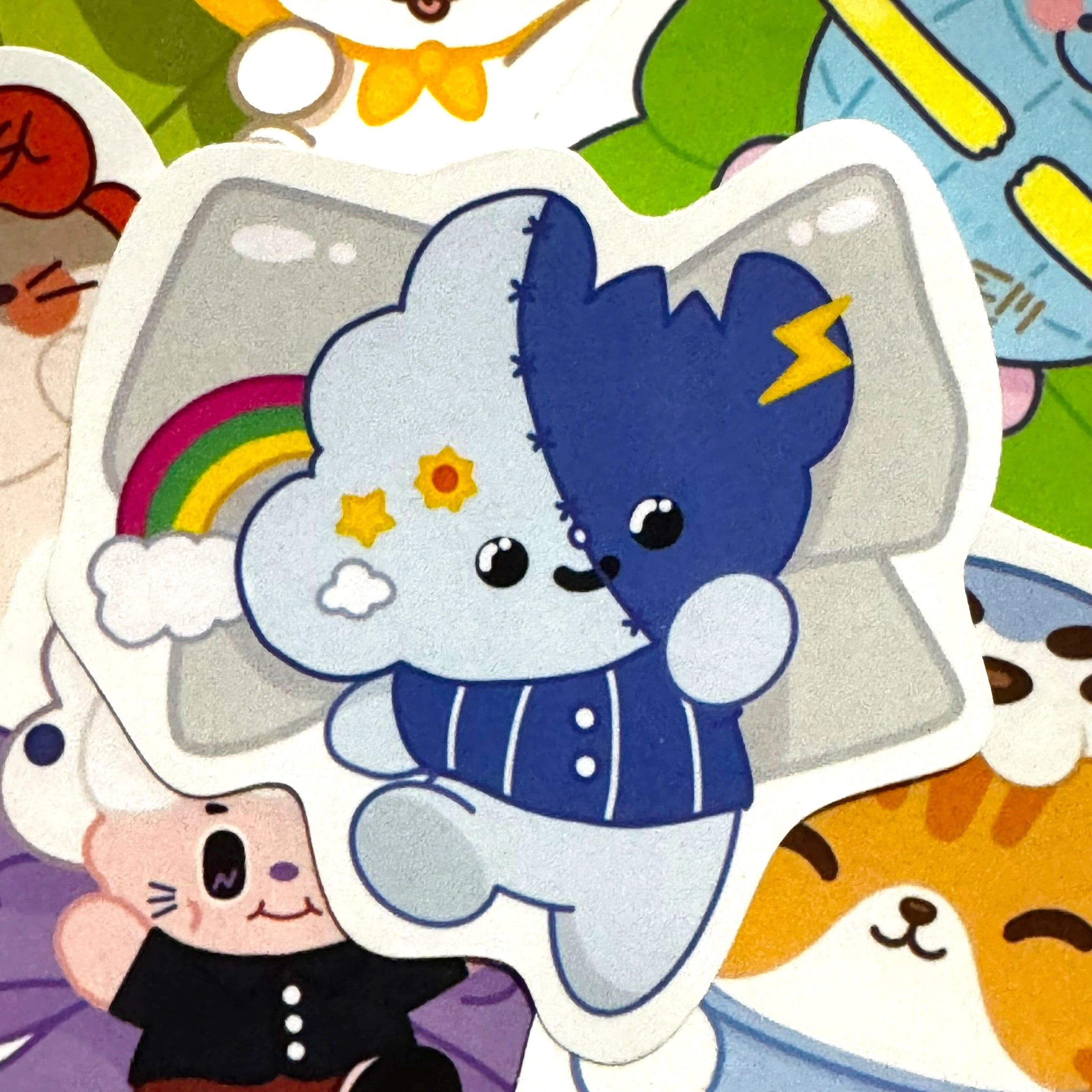 Smyle Bow Sticker 3”