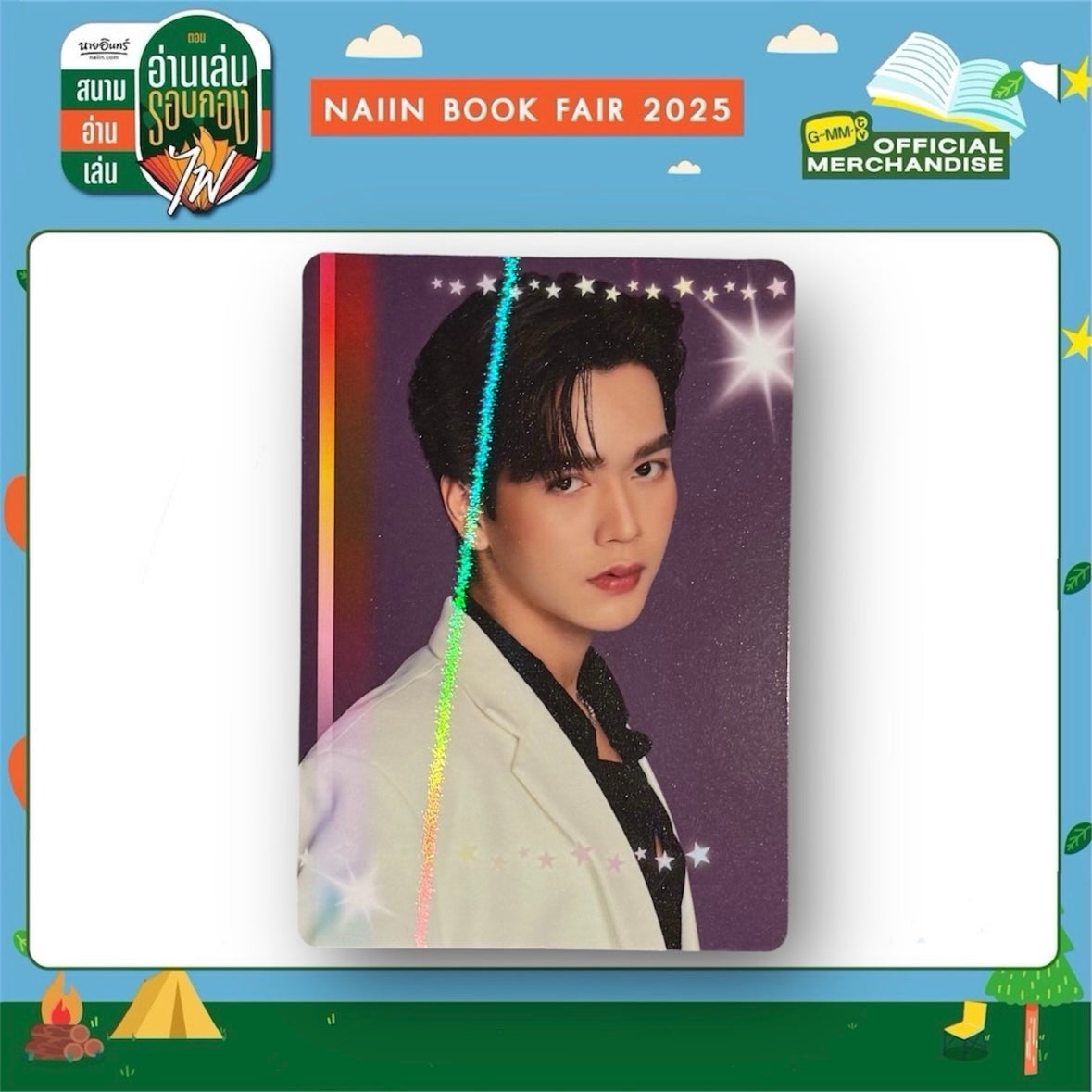 Mark Back in Color Photocard