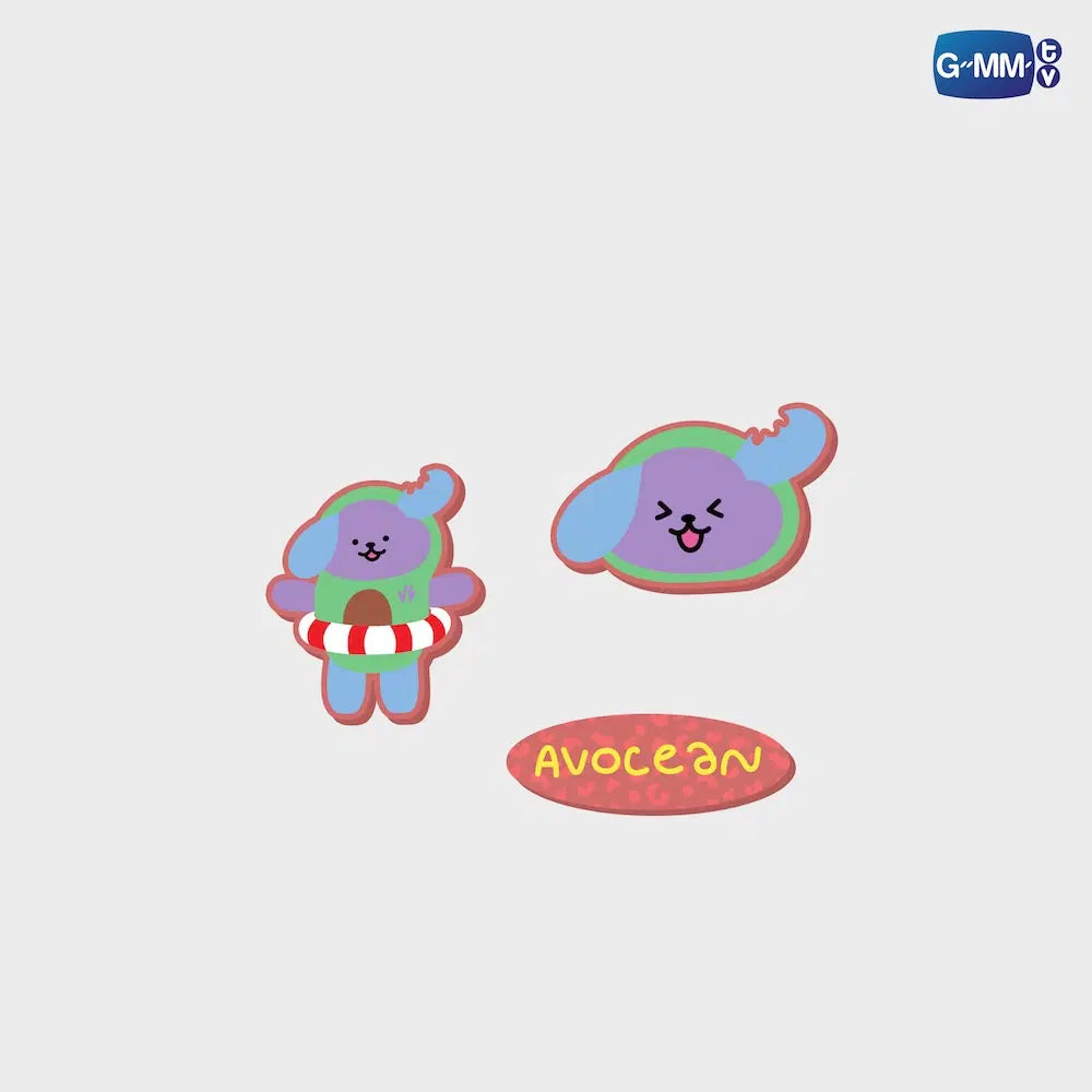 (Preorder) Fanival Fandom Character Rubber Charm Set