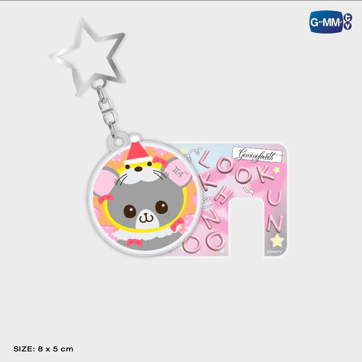 GeminiFourth Look Khyunnoo Phone Holder Acrylic Keychain