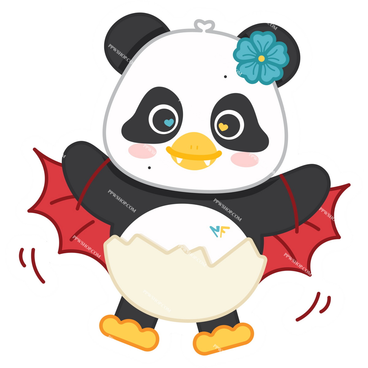 Lunar Halloween Sticker 3”