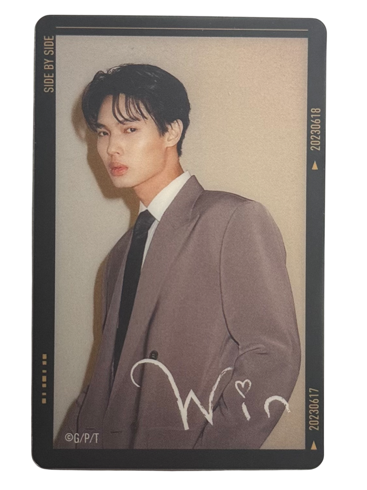 Win Side by Side Japan Photocard
