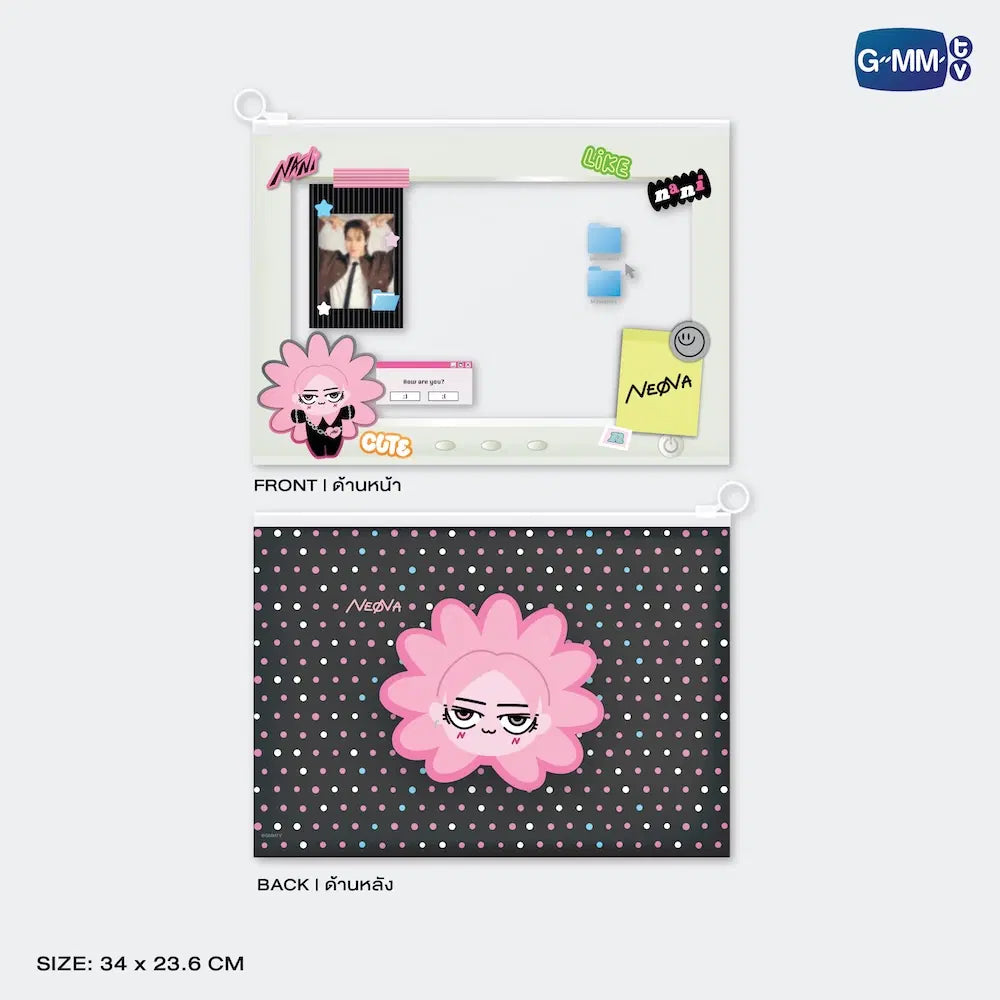 (Awaiting Stock) Neona Character Zip Pocket Folder