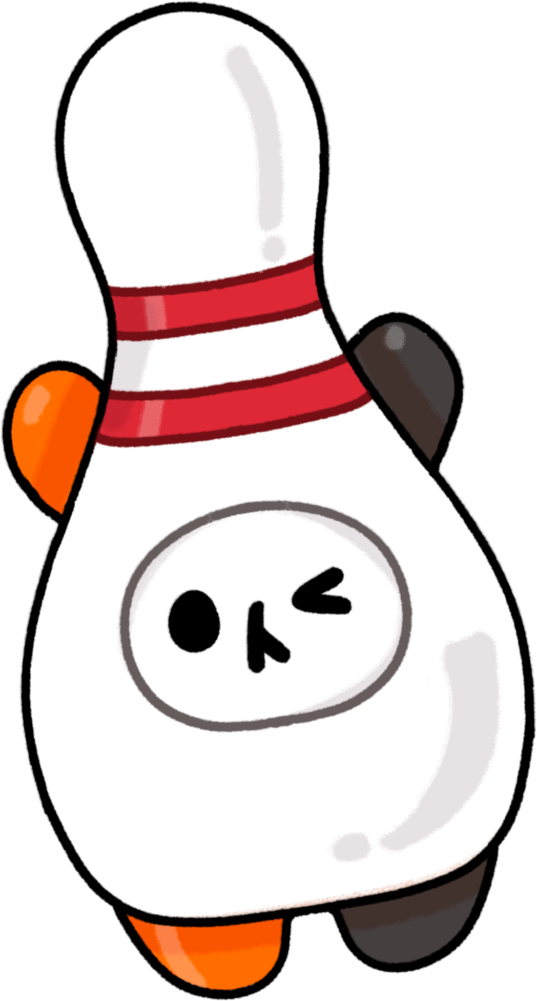 Yuzu Mumu Bowling Pin Sticker 3”