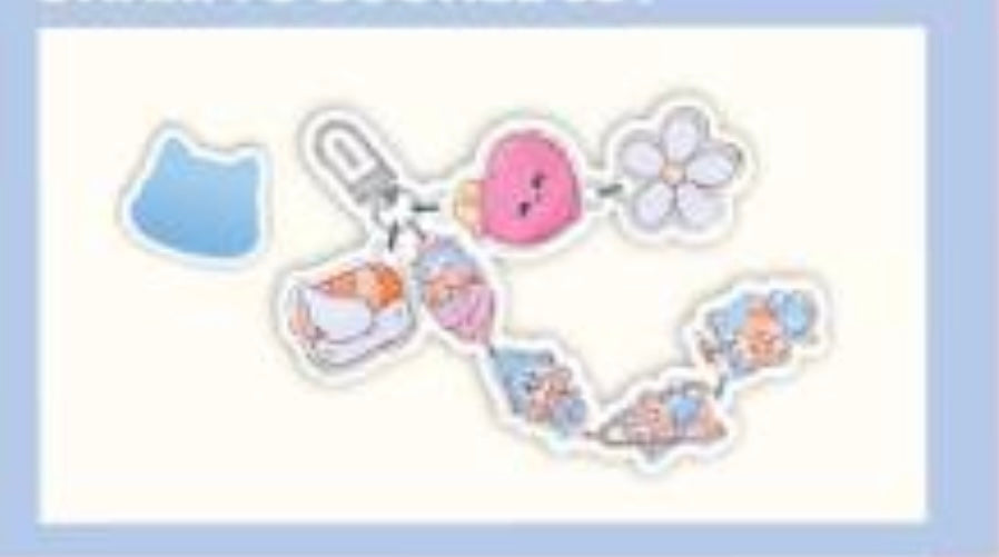 (Preorder) DMD Charity 2025 Nong Zon Charm and  Buckle Set