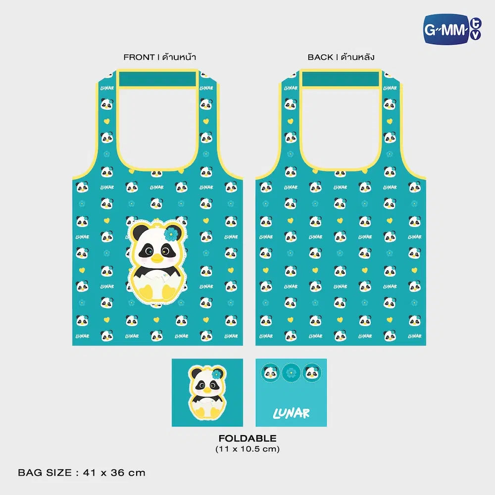 (Preorder) Lunar Fandom Character Foldable Bag