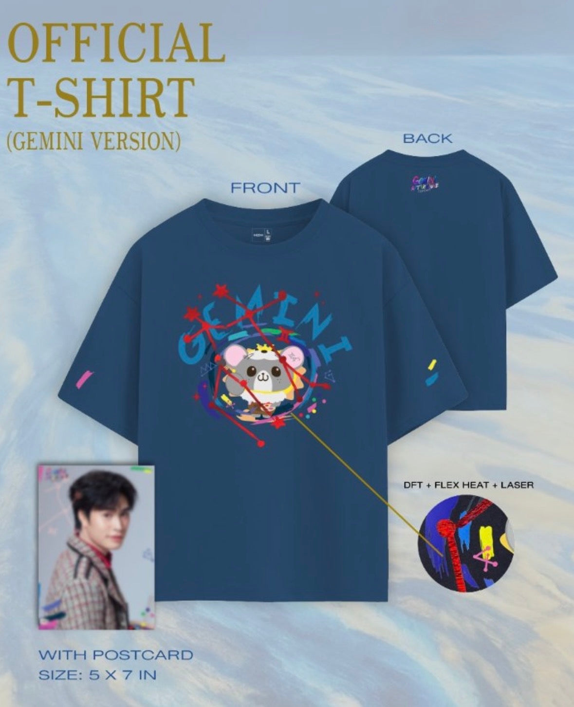 (Preorder) Gemini Artventure Official T-shirt