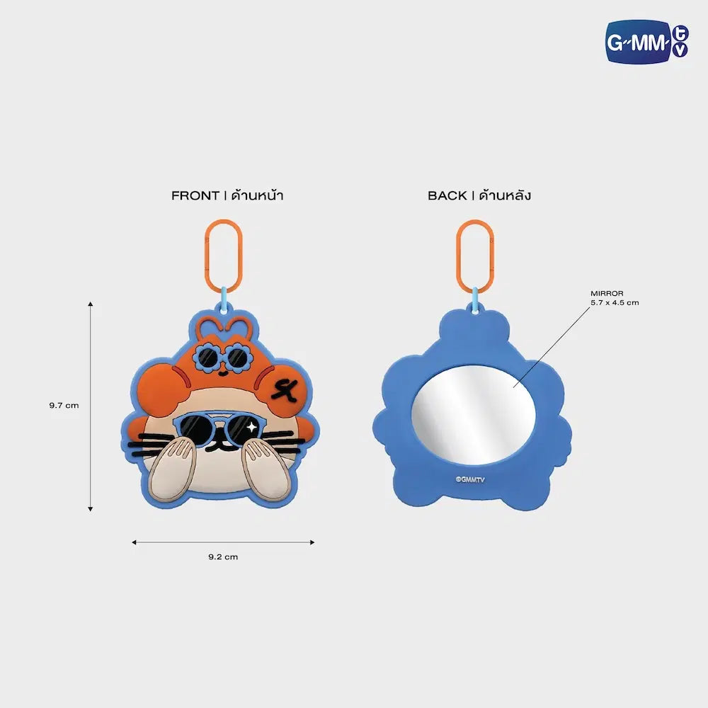 (Preorder) Nong Nooong INF26 Character Mirror Keychain