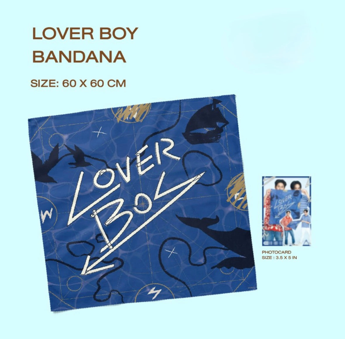 (Preorder) Lover Boy Bandana