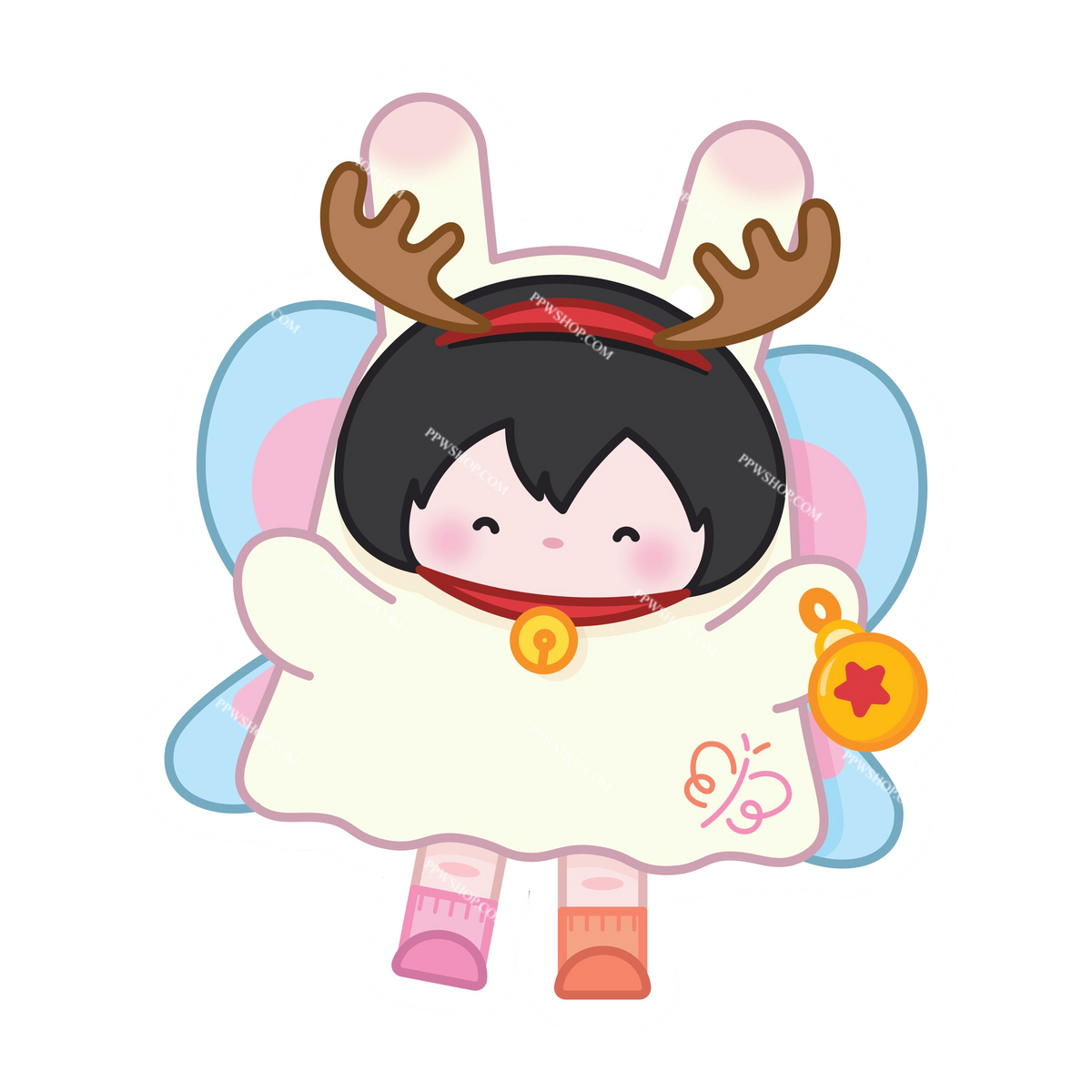 Any Christmas Sticker 3”