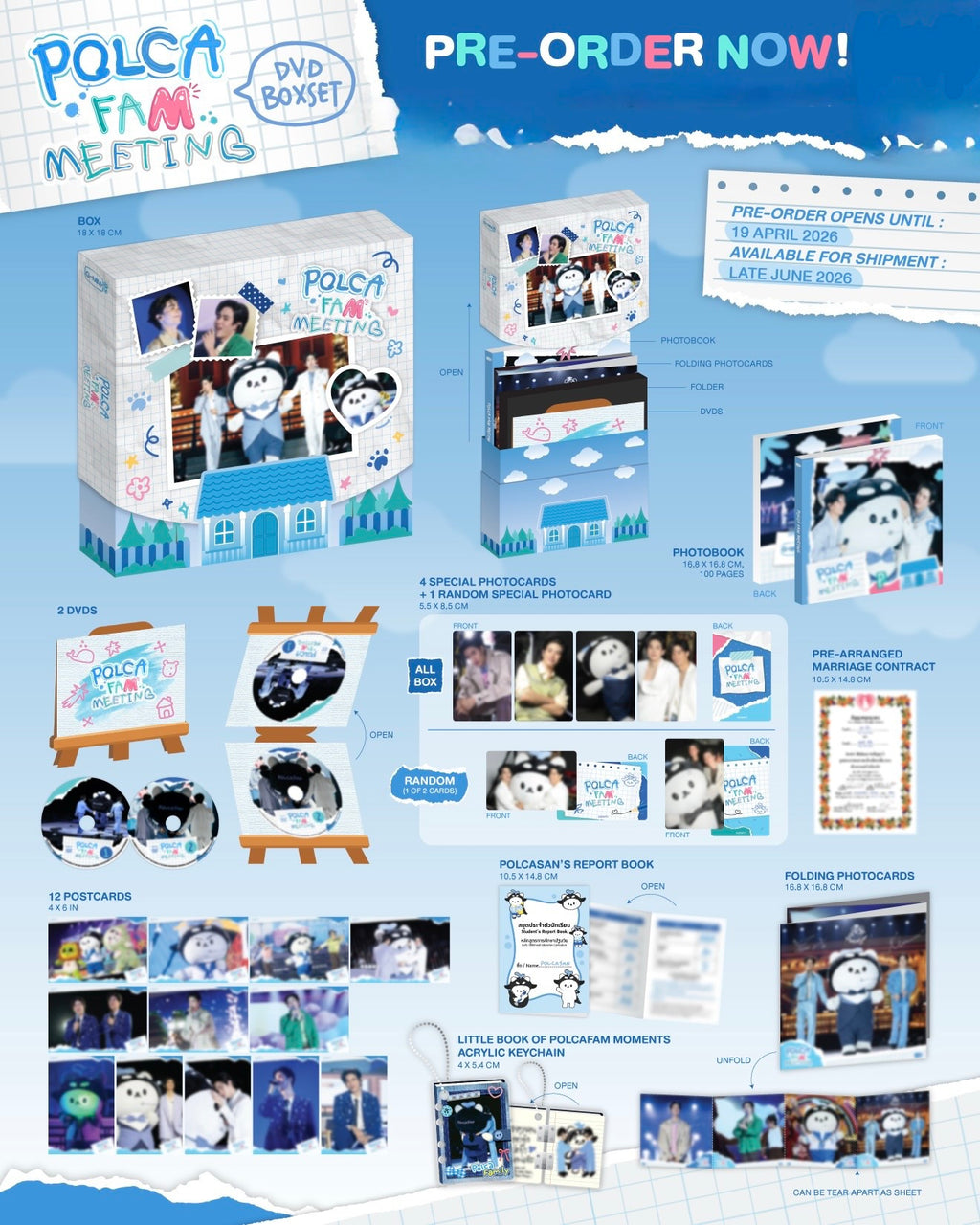 (Preorder) Polca Fam Meeting DVD Boxset