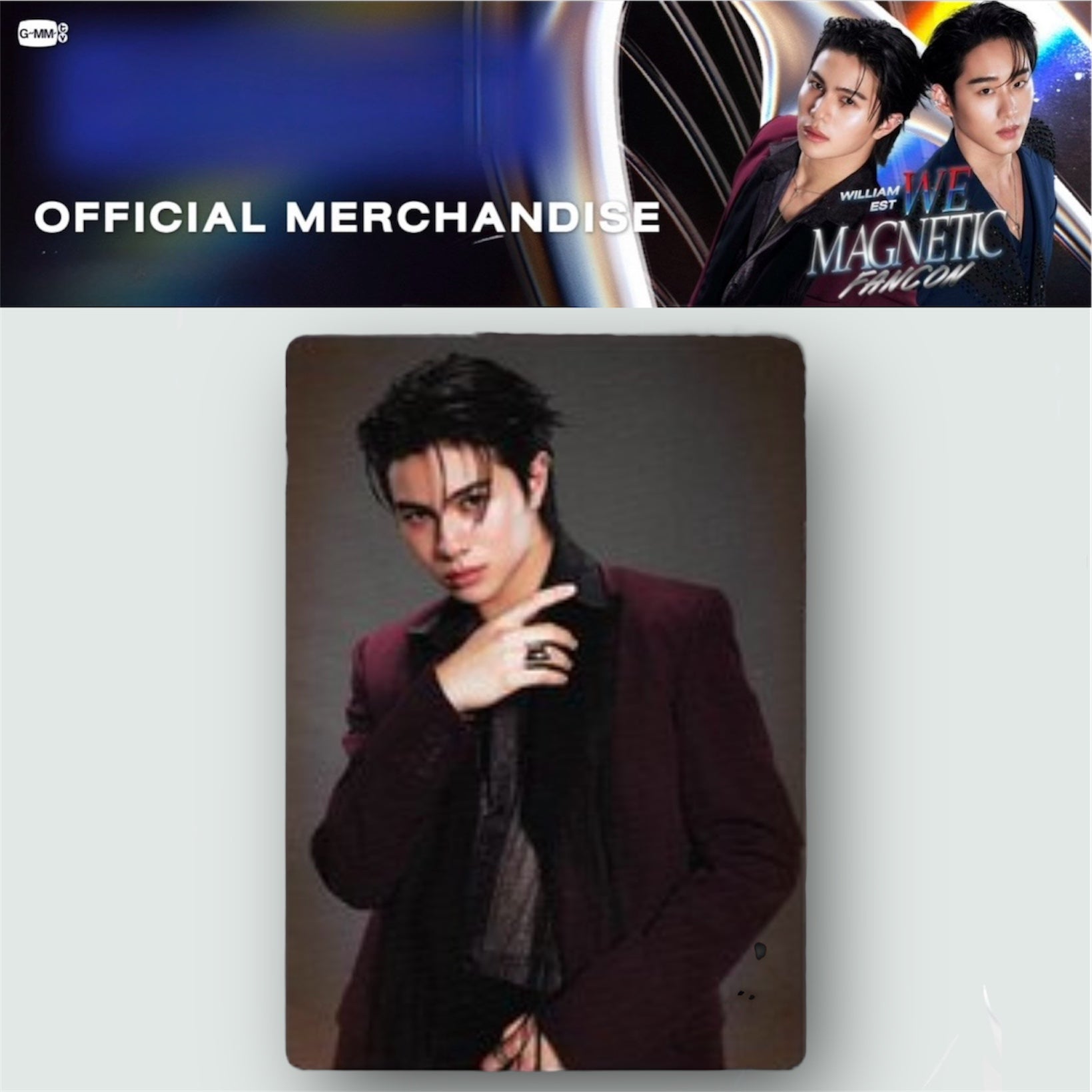 William Photocard | We Magnetic Series
