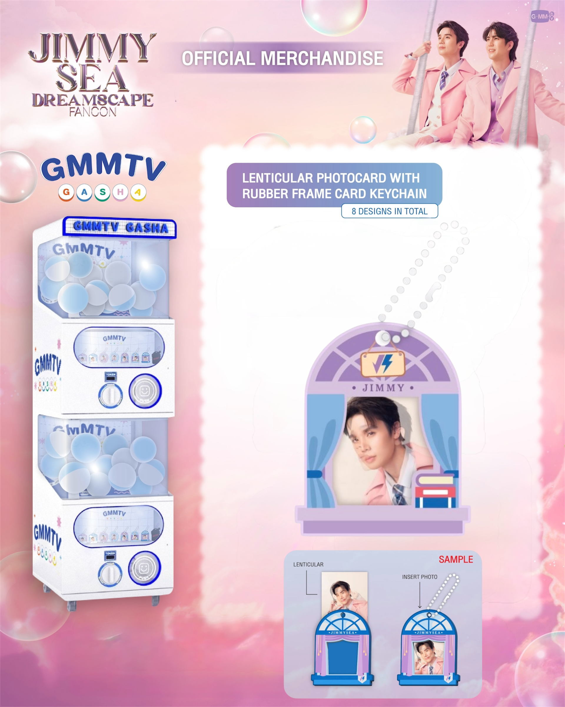Jimmy Dreamscape Fancon Gasha Keychain