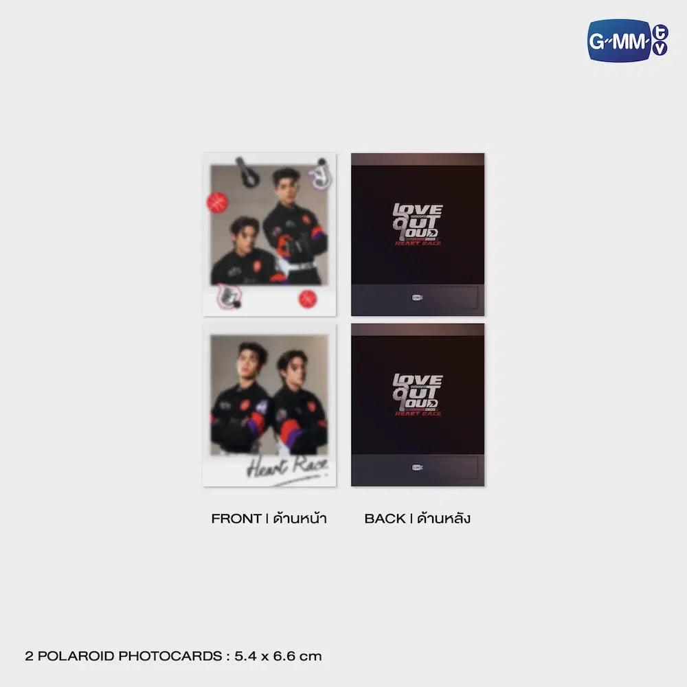 (Awaiting Stock) JossGawin LOL 2026 Heart Race Photo Set