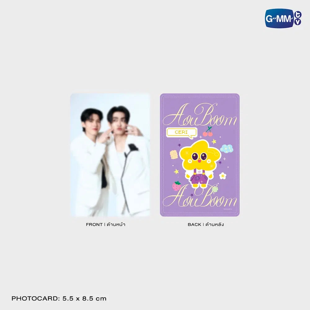 AouBoom Acrylic Magnetic Card Holder with Photocard