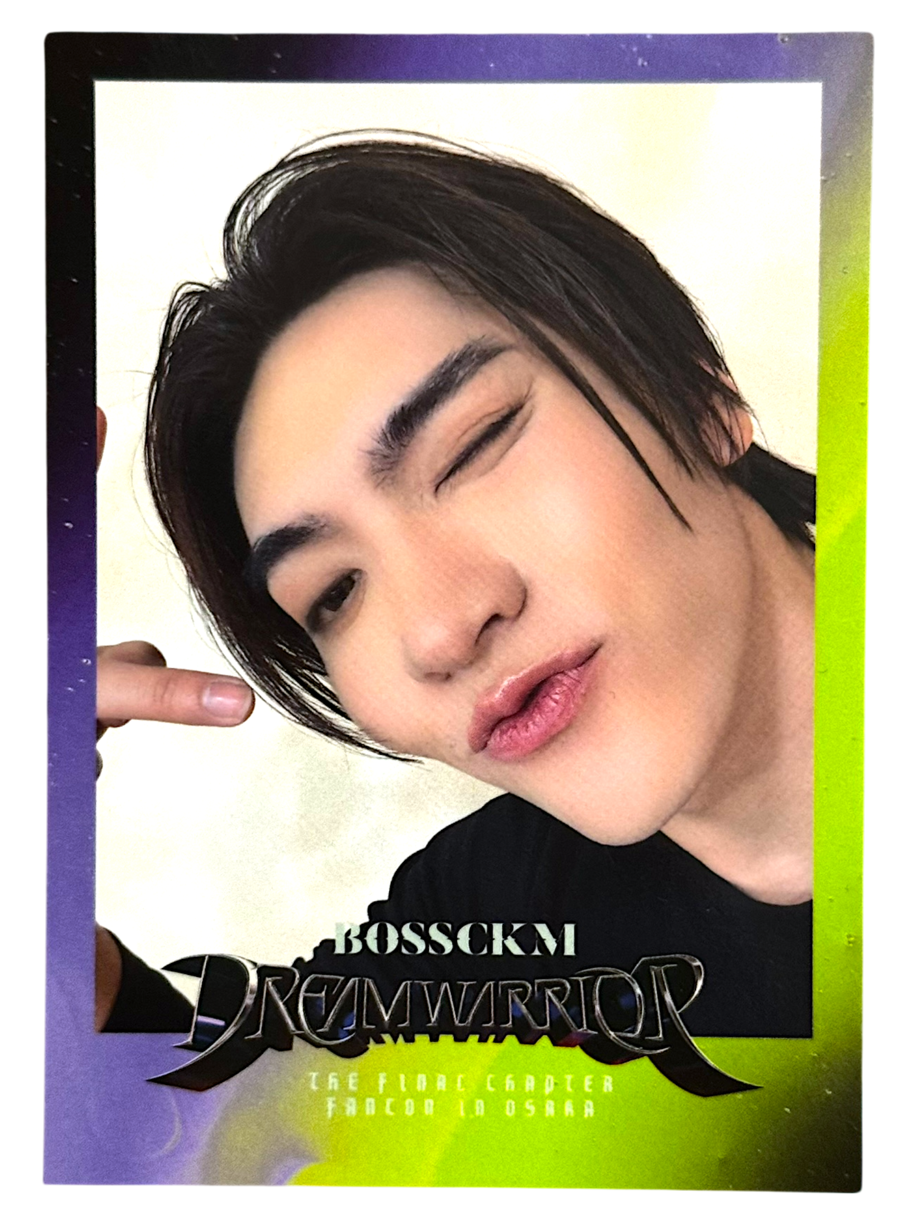 Boss Dream Warrior The Final Chapter Photocard