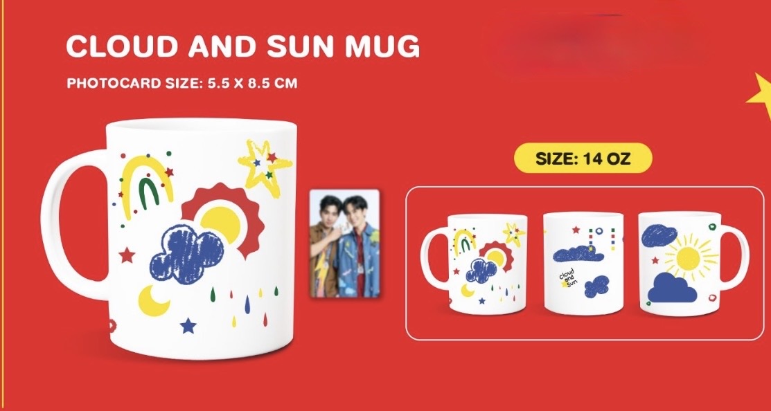 (Preorder) Cloud and Sun Mug