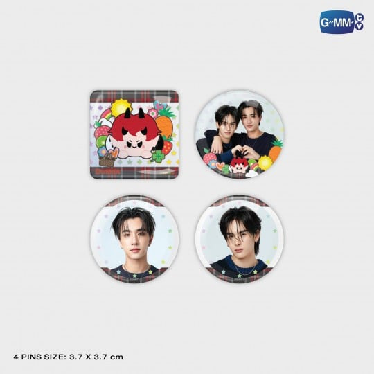 (Preorder) PerthSanta Pin Set