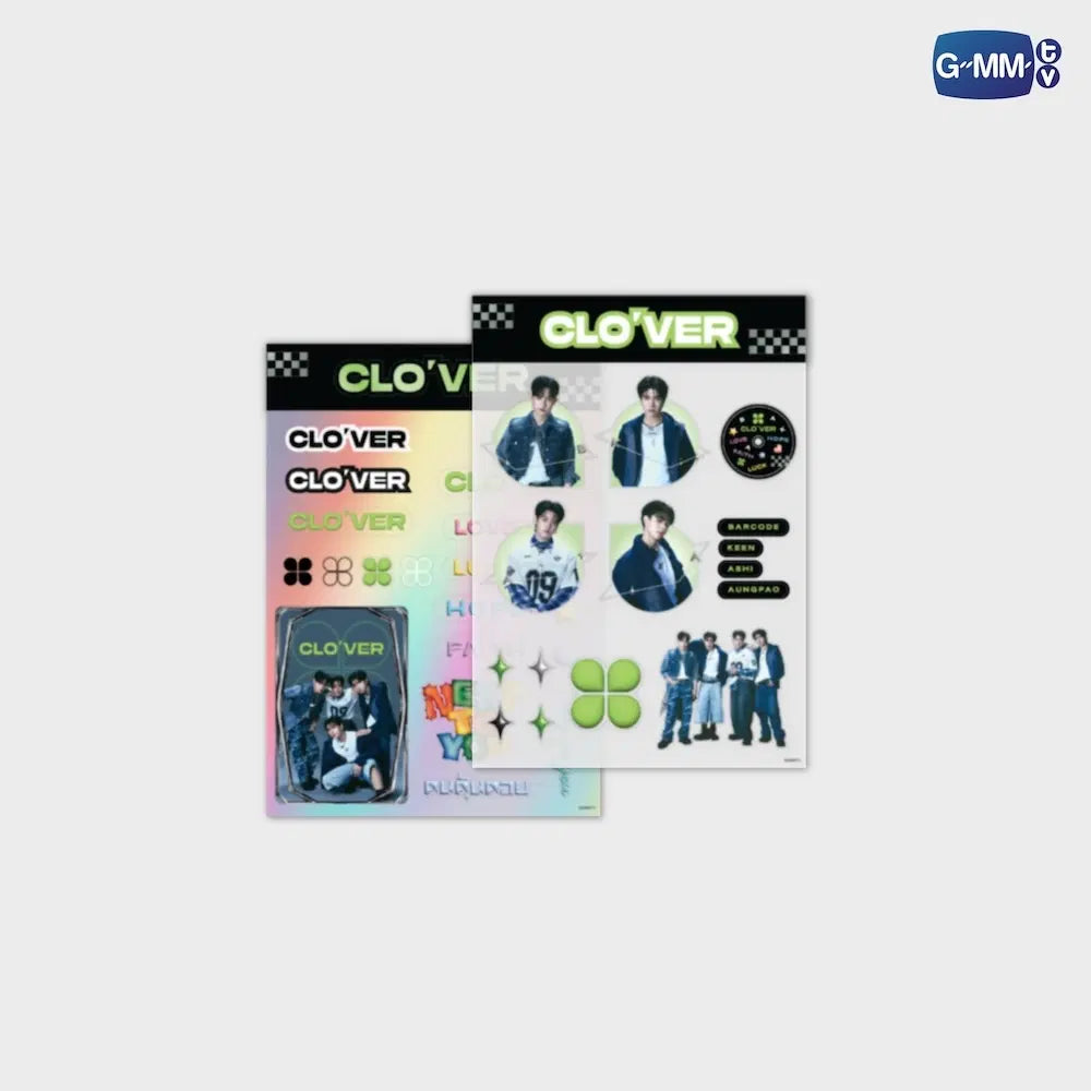 Clover Riser Sticker Set