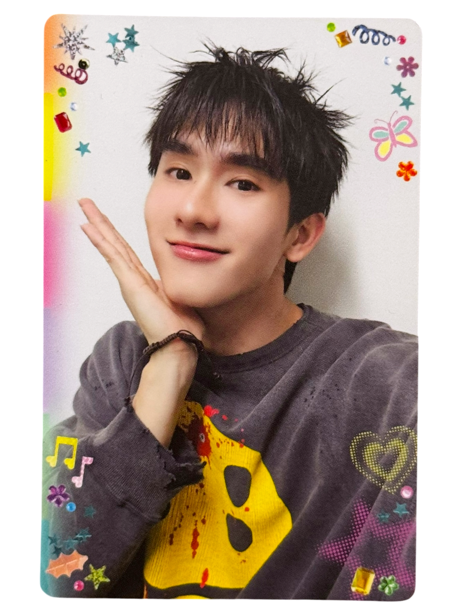 Book Selfie Heart Shot Photocard