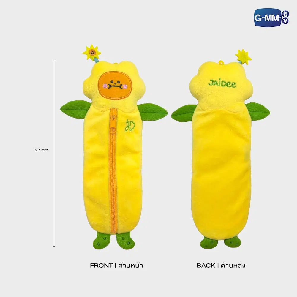 (Preorder) Jaidee INF26 Character Plush Pencil Case