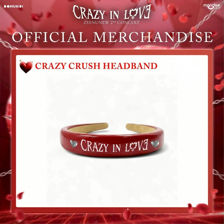 ZeeNunew Crazy in Love Heart Head Band