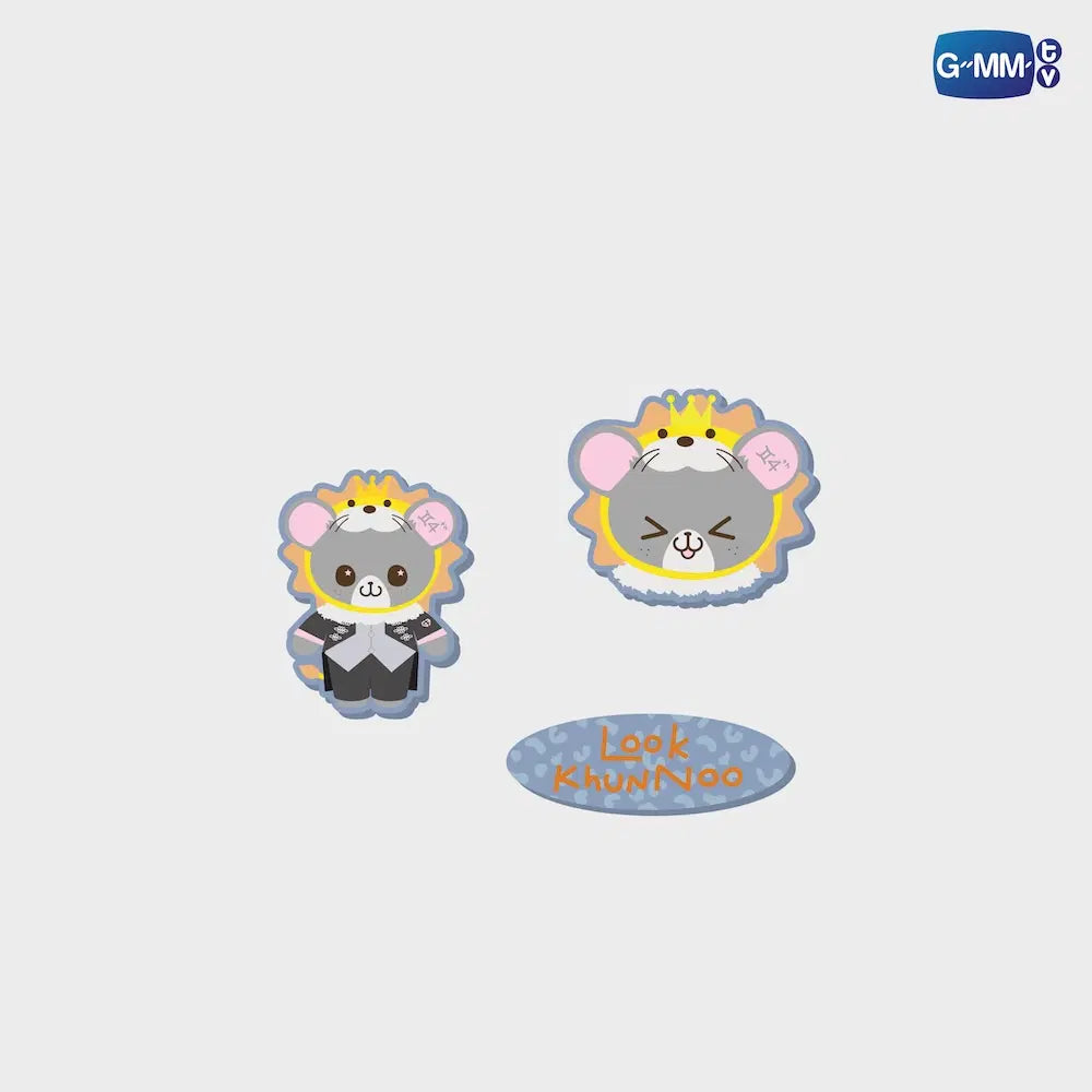 (Preorder) Fanival Fandom Character Rubber Charm Set