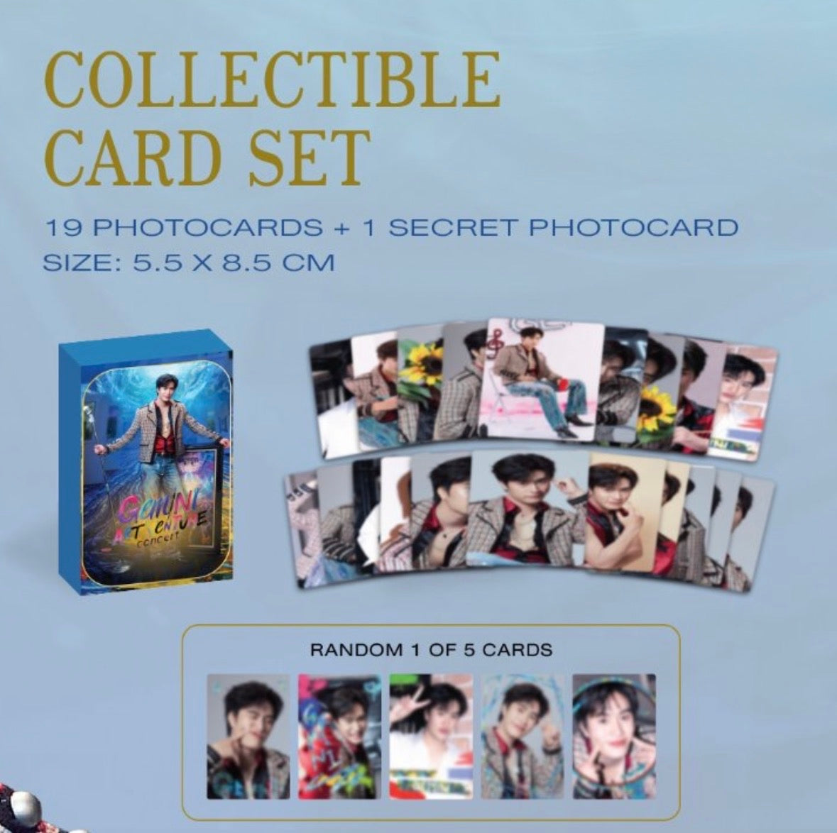 (Preorder) Gemini Artventure Collectible Card Set