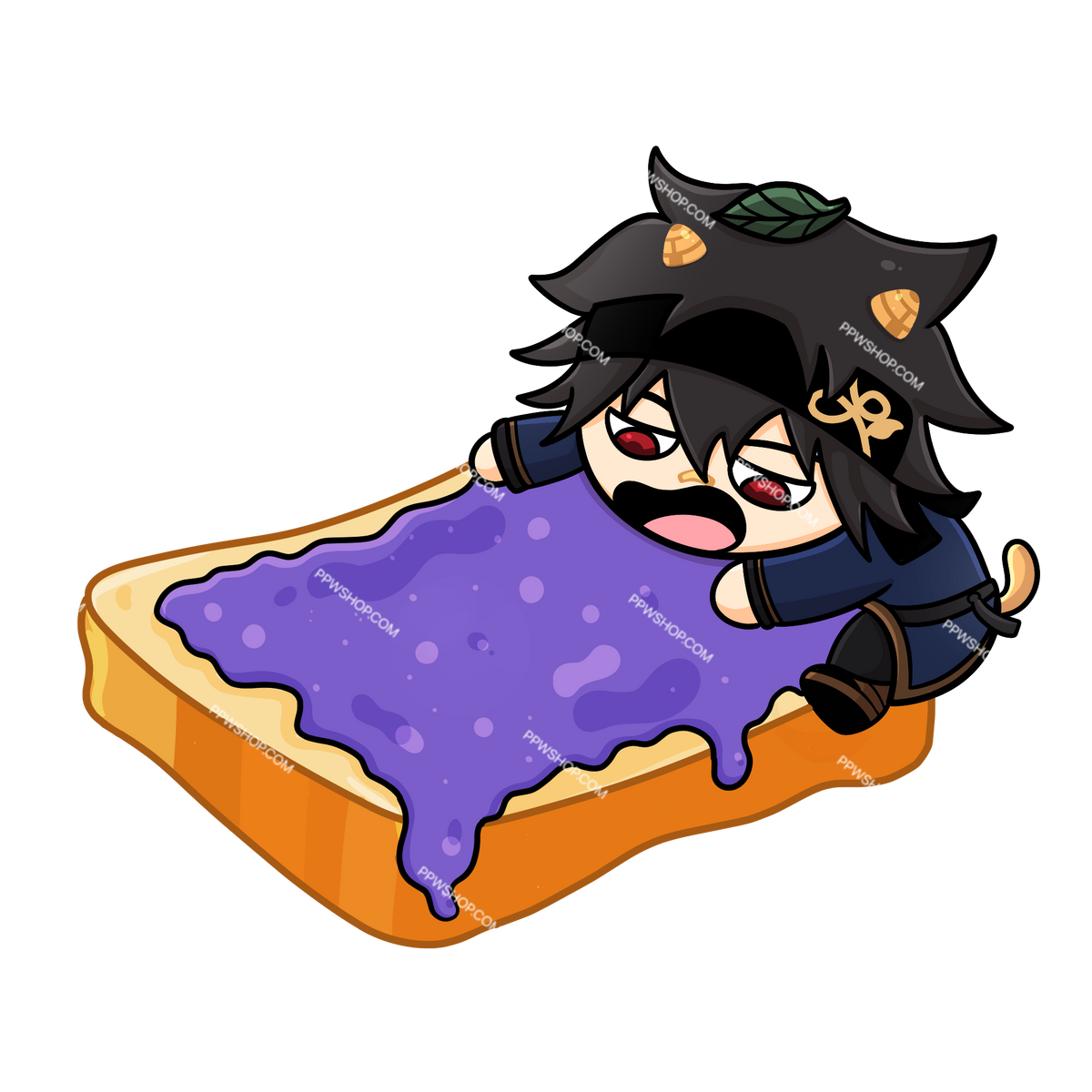 Renjin Sandwich Sticker 3”