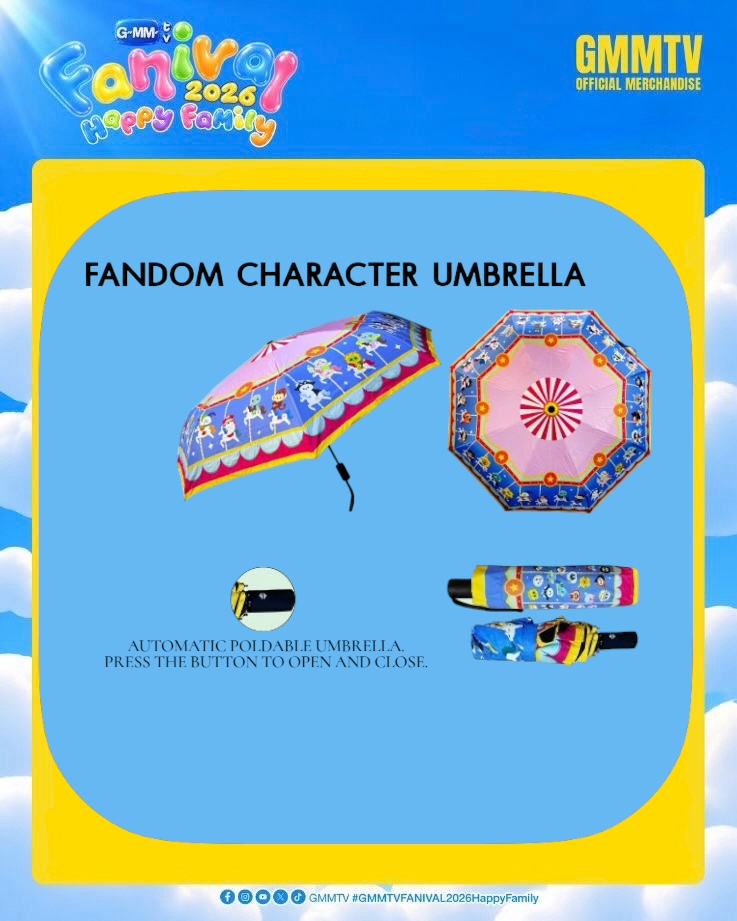 (Preorder) Fanival Fandom Character Umbrella
