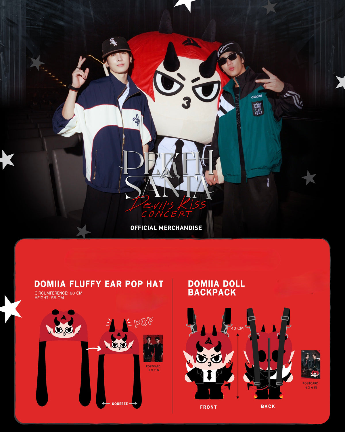 (Preorder) PerthSanta Devil’s Kiss Concert