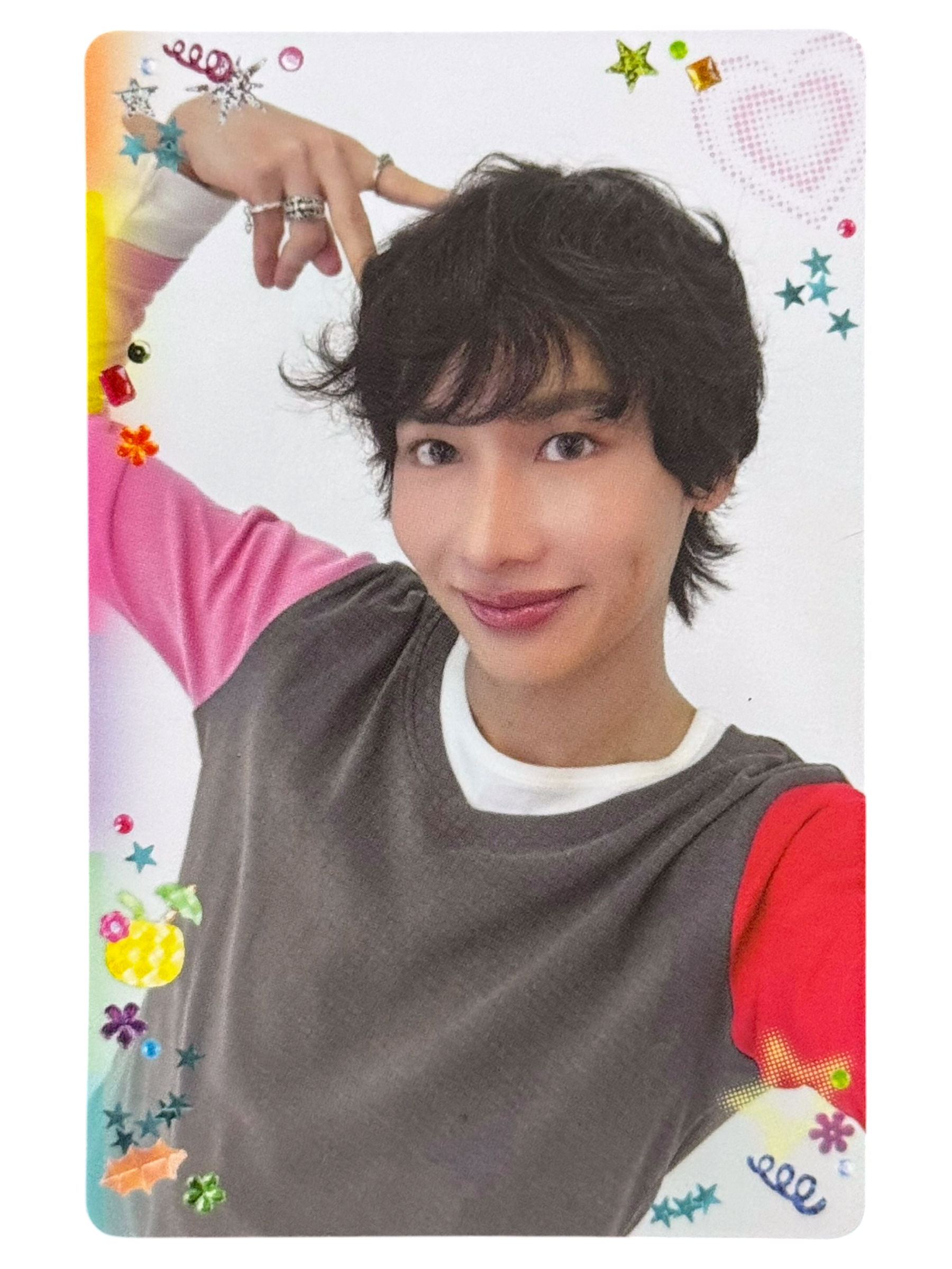 Gun Selfie Heart Shot Photocard
