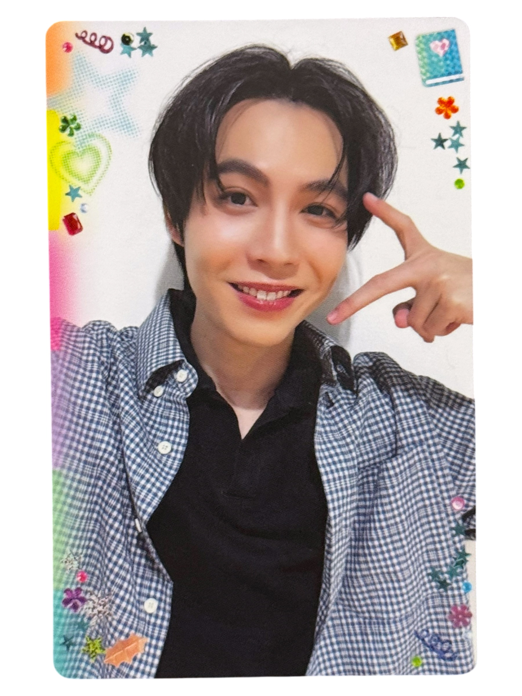 First Selfie Heart Shot Photocard