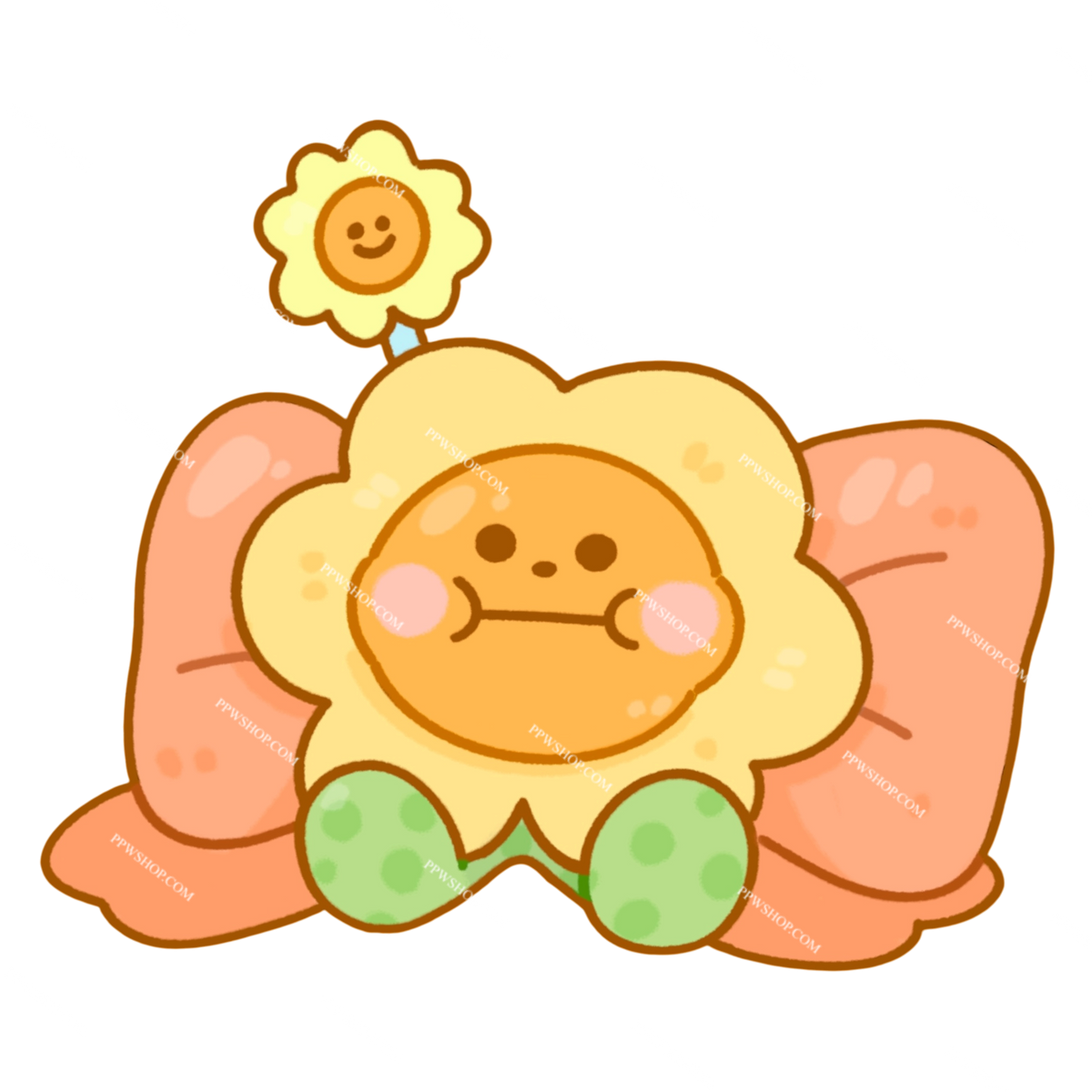 Jaidee Bow Sticker 3”