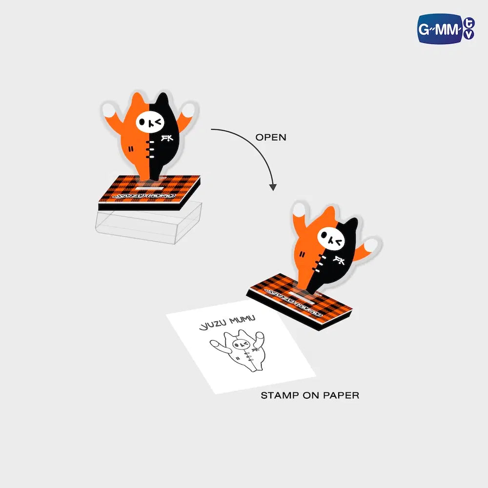 (Preorder) Yuzu Mumu INF26 Character Self Inking Stamp