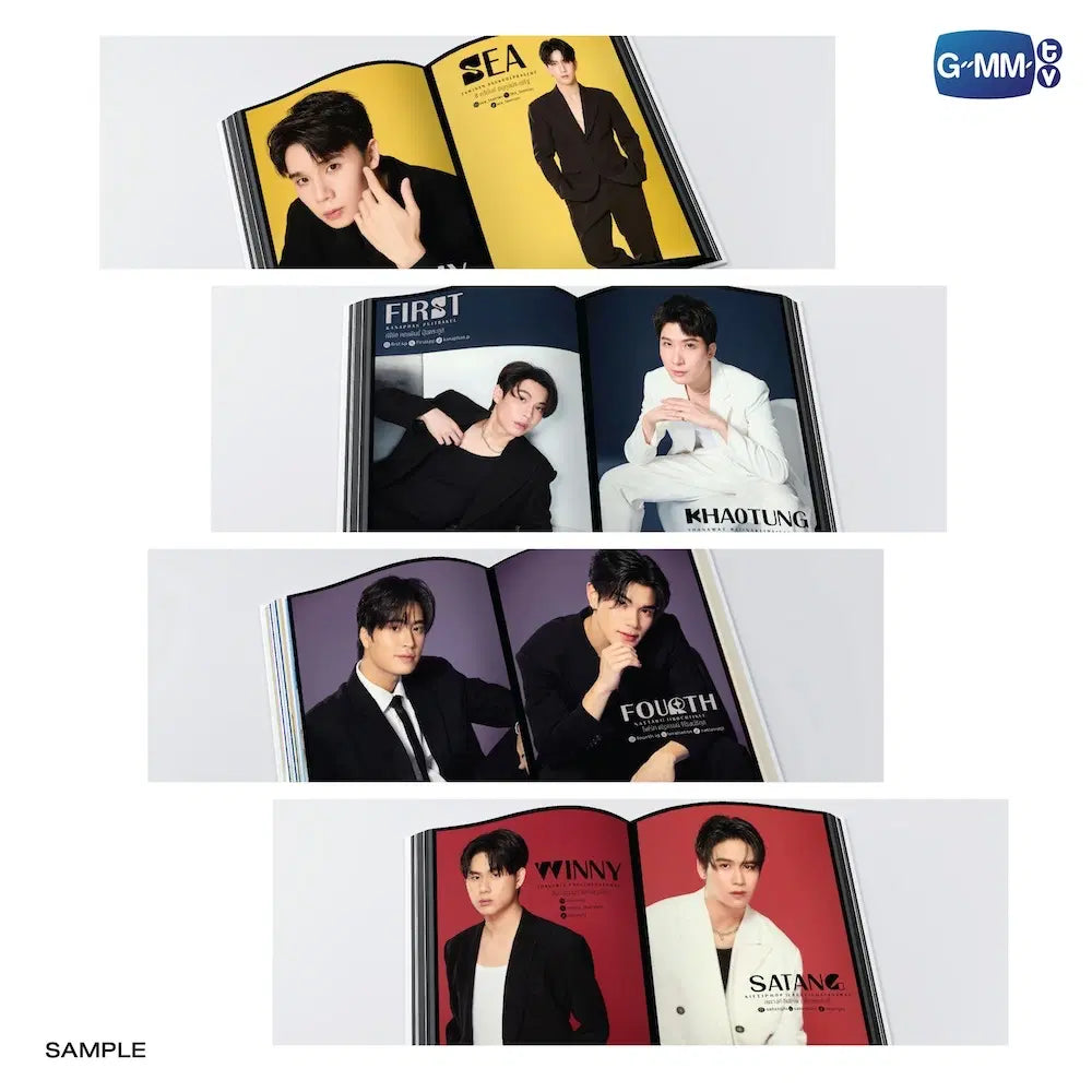 GMMTV Black in Color Notebook