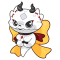 Flarey Bow Sticker 3”