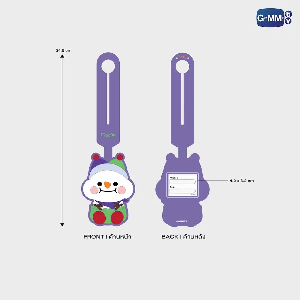 (Preorder) Baby Momo INF26 Character Rubber Tag