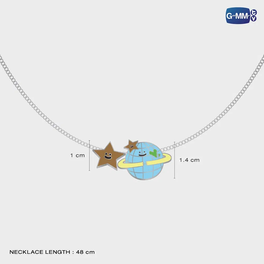 (Awaiting Stock) Mr. Saturnworld Fanival 2026 Charm Necklace