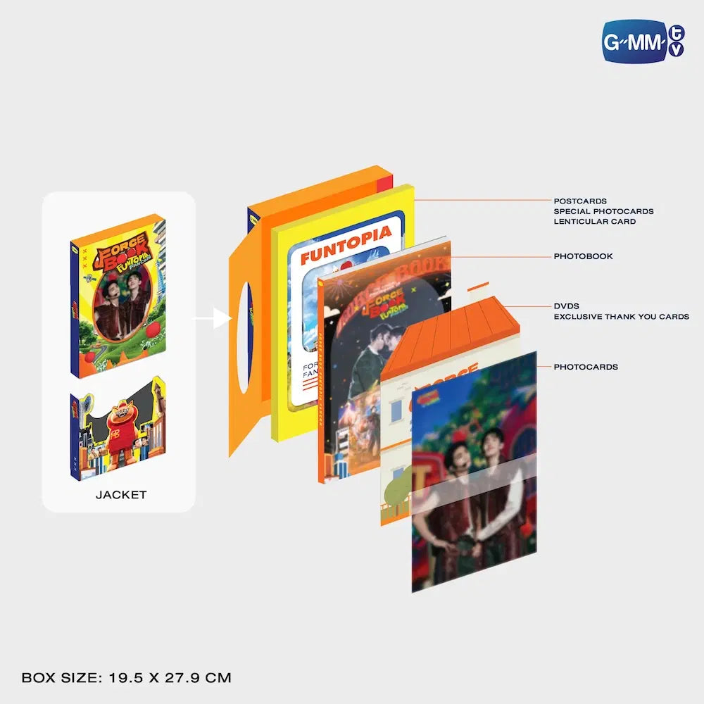 (Preorder) ForceBook Funtopia Fancon DVD Boxset