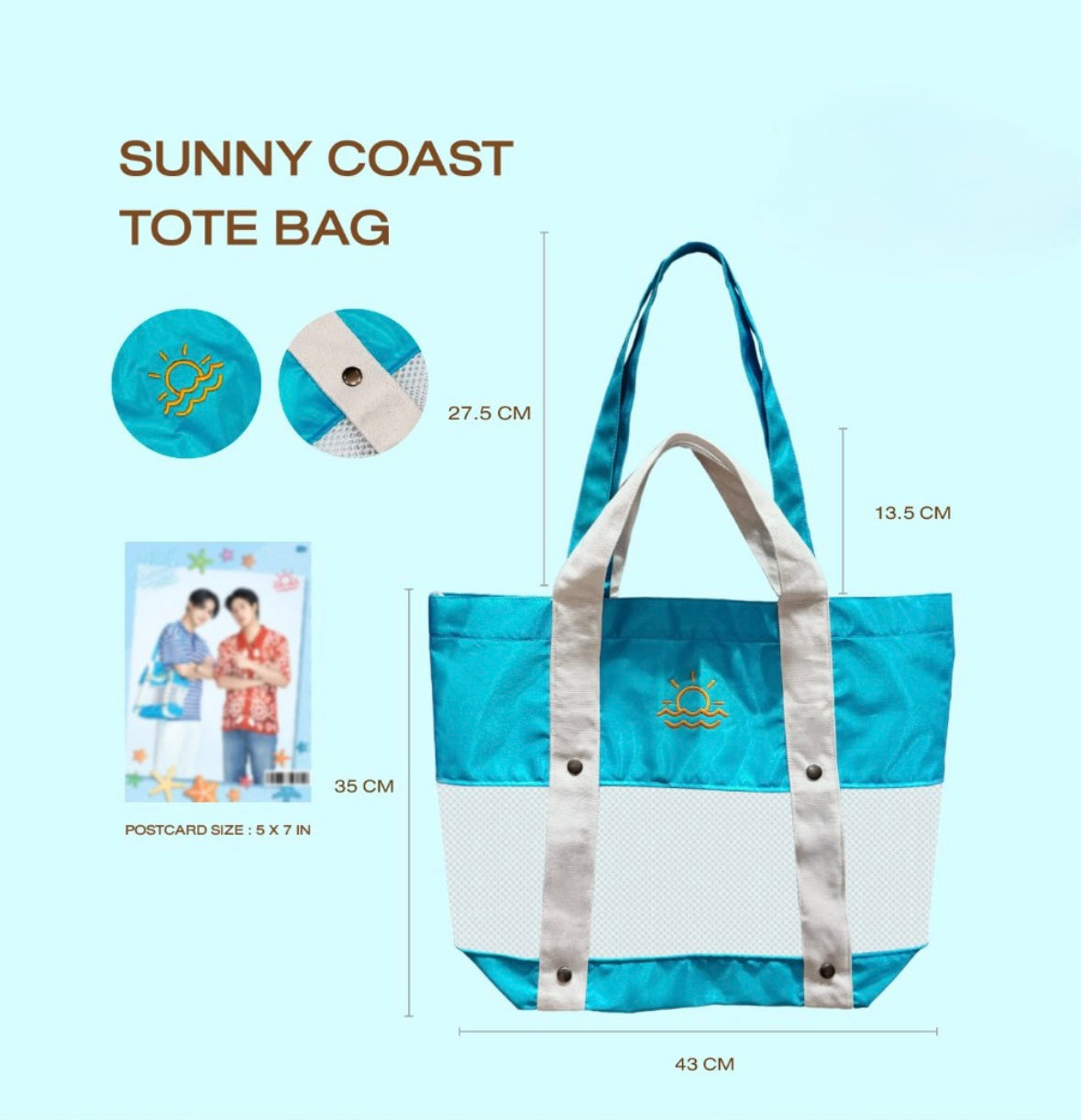 (Preorder) Sunny Coast Tote Bog