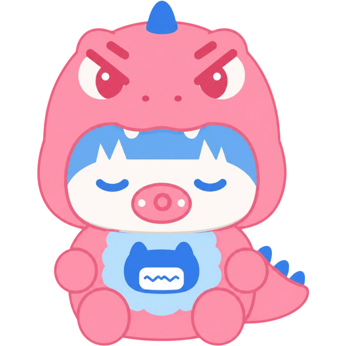 Heartdy Sitting Sticker 3”
