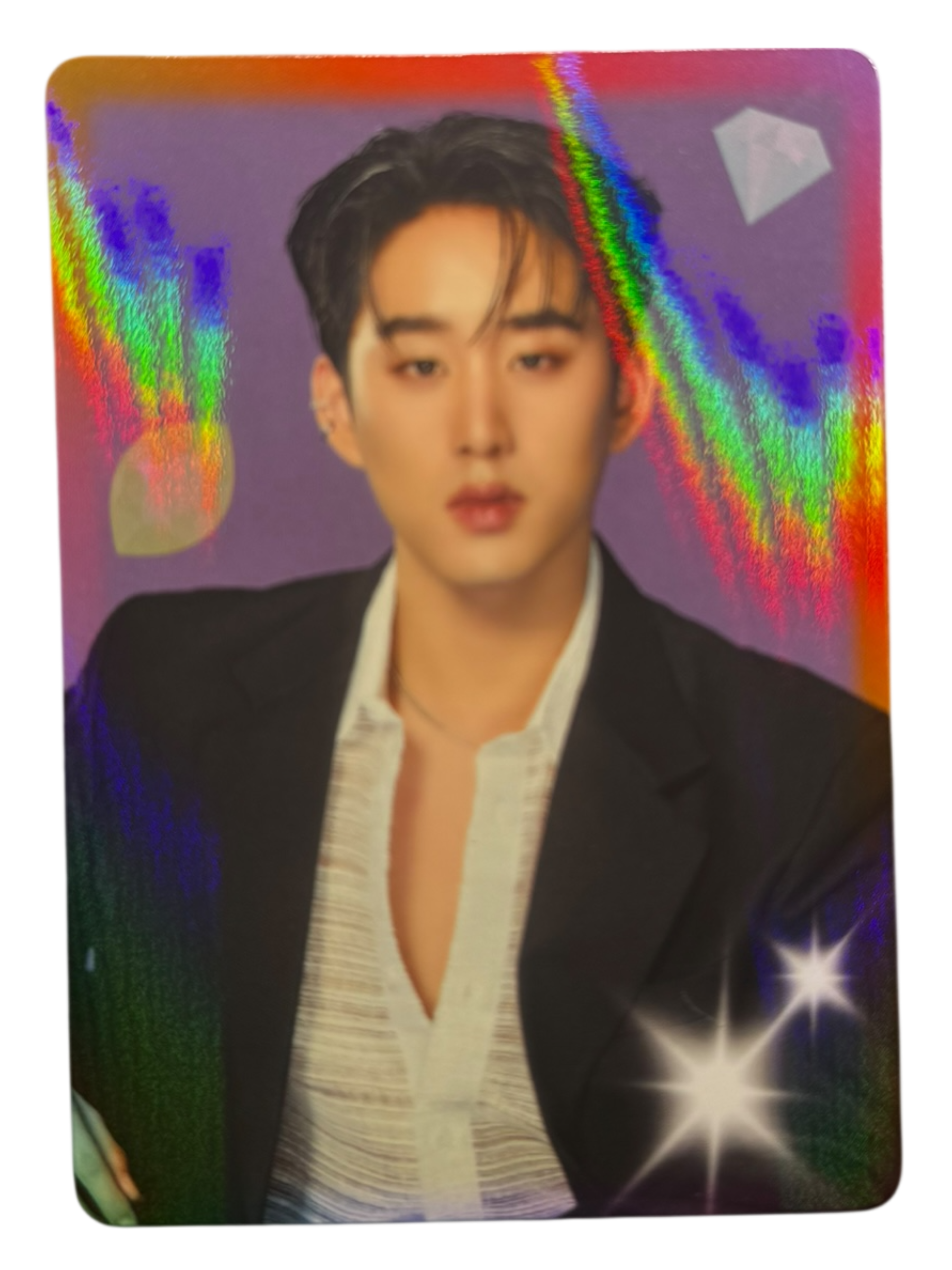 Est Black in Color Photocard