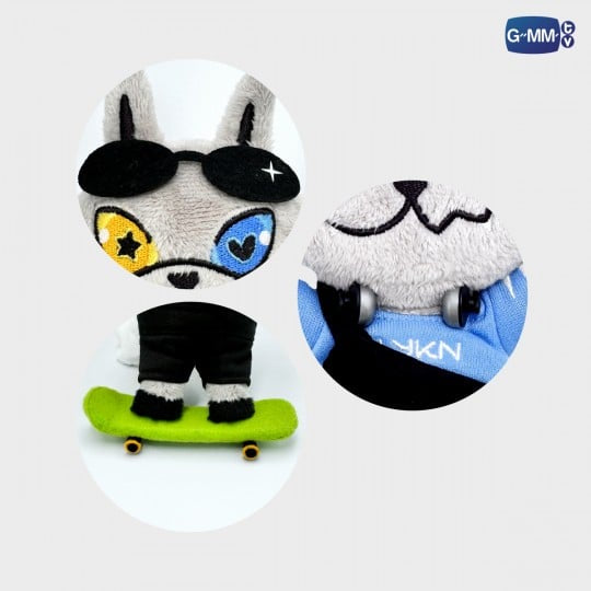Skater Lykyou Doll Keychain