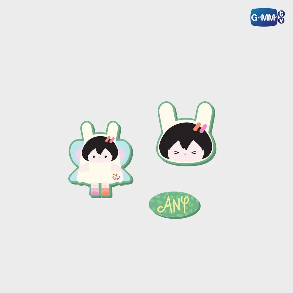 (Preorder) Fanival Fandom Character Rubber Charm Set