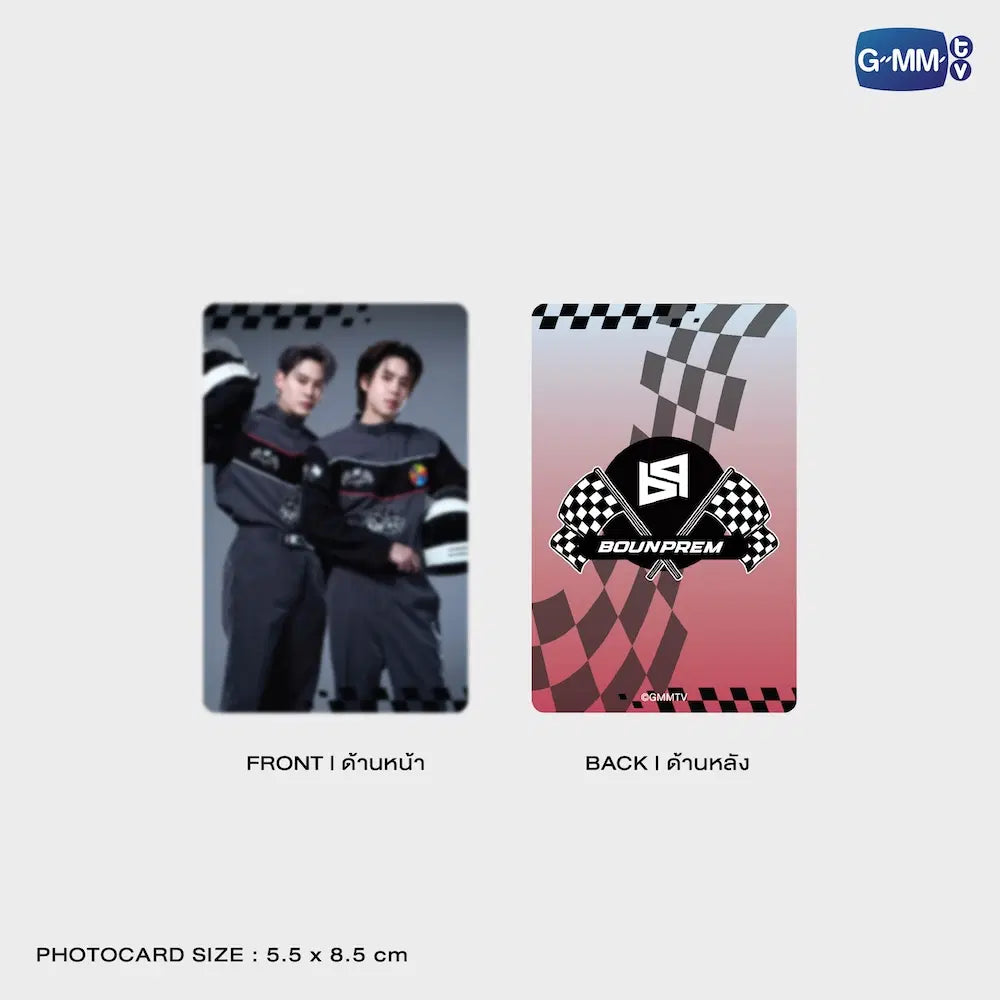 (Awaiting Stock) BounPrem LOL 2026 Heart Race Luggage Tag