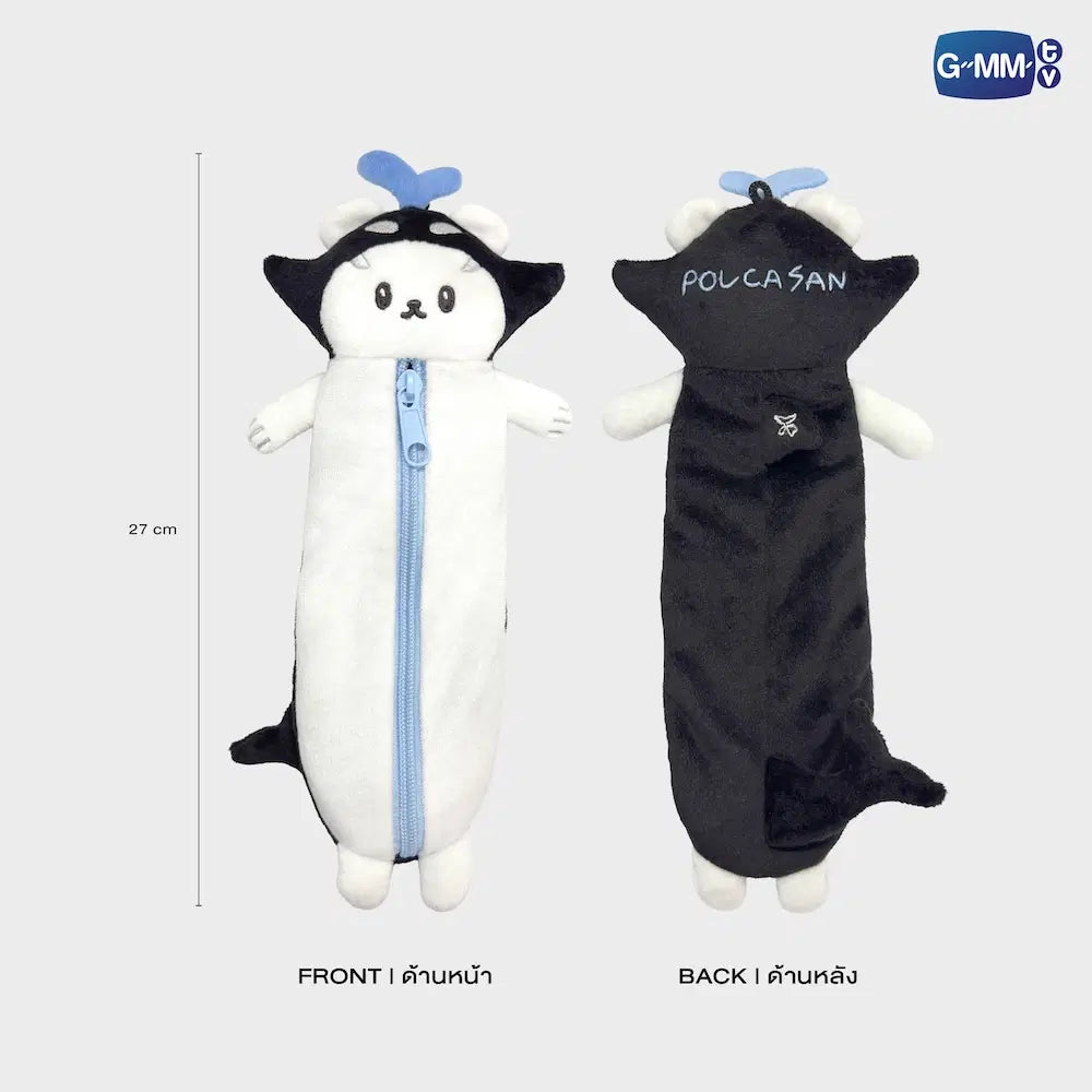 (Preorder) Polcasan INF26 Character Plush Pencil Case