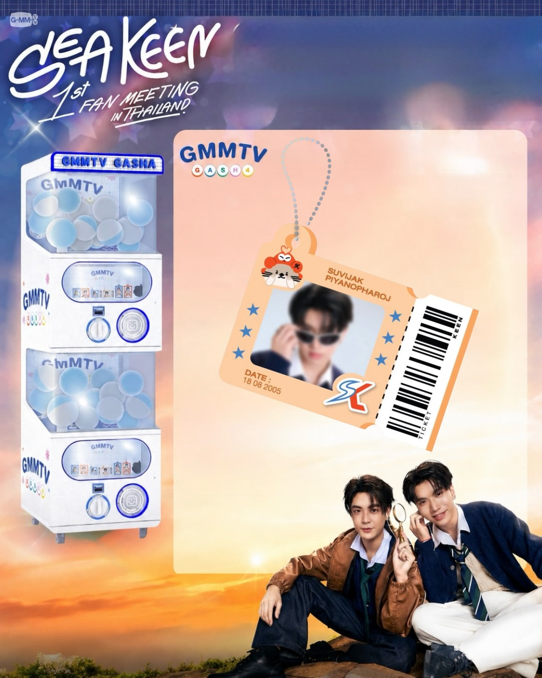 Keen 1st Fanmeet Gasha