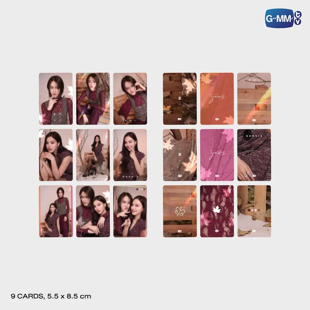 EmiBonnie Element of Seasons Photocard Set