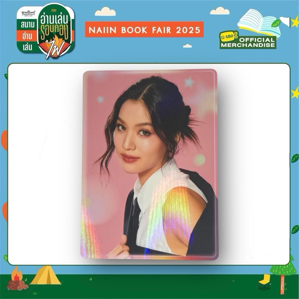 Bonnie Black in Color Photocard